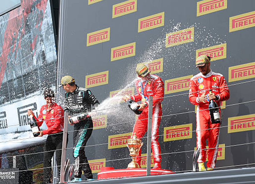 Leclerc logra la victoria. GP de Gran Bretaña 2026