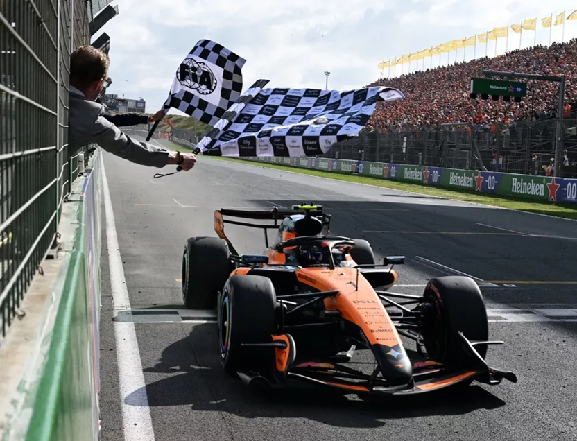 Norris consigue la victoria. GP de Países Bajos 2026