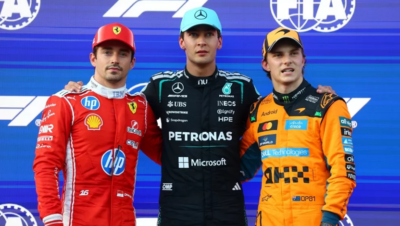 Russell logra la Pole. Calificación GP Azerbaiyán 2026