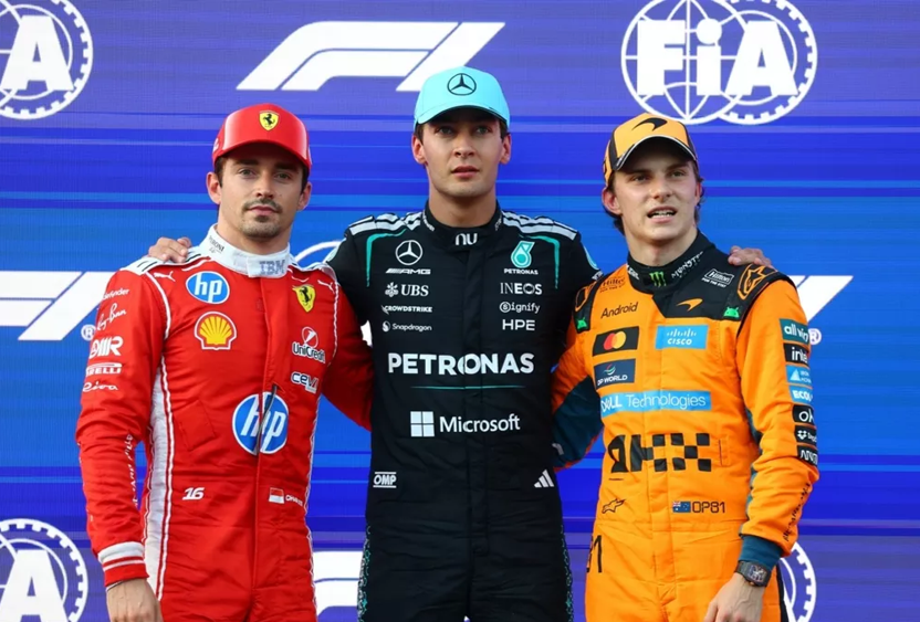 Russell logra la Pole. Calificación GP Azerbaiyán 2026